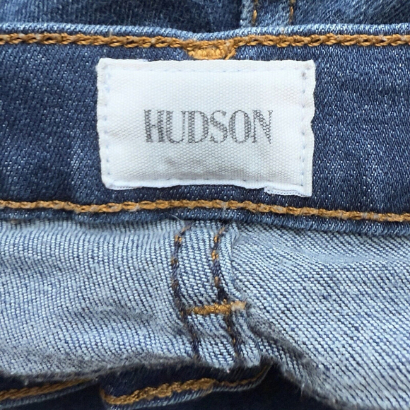 Hudson Krista Super Skinny Stretch Jeans Women's Size 29 28” Inseam FLAWED - Picture 5 of 9